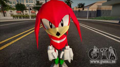 Sonic R Skin - Knuckles für GTA San Andreas