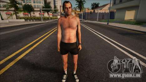 GTA V Trevor Shirtless Adidas Shorts pour GTA San Andreas