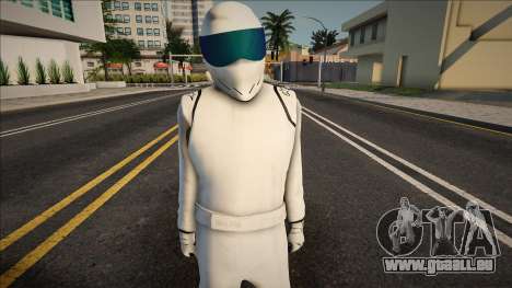 Rennfahrer mit Helm für GTA San Andreas