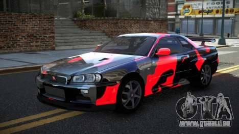 Nissan Skyline R34 PNZ S7 pour GTA 4