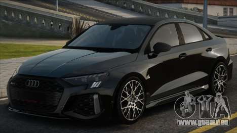 Audi RS3 2023 Blek pour GTA San Andreas