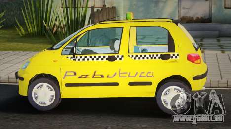 Daewoo Matiz Taxi Yellow pour GTA San Andreas