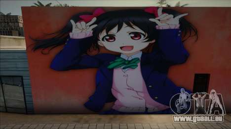 Mural Nico Yazawa pour GTA San Andreas