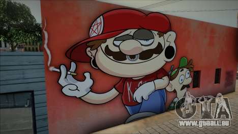 Mural Day Out Mario für GTA San Andreas