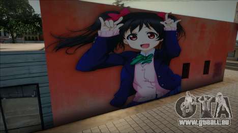 Mural Nico Yazawa pour GTA San Andreas