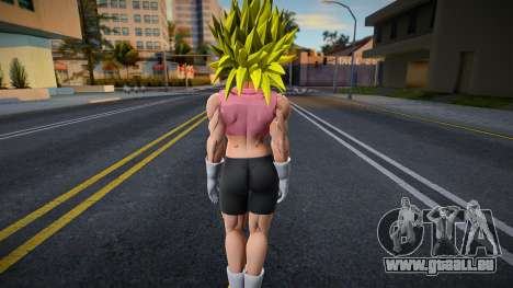 Bra (Universe 16) SSJ transformaciones v4 pour GTA San Andreas