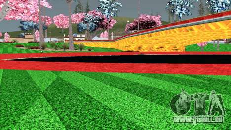 Parc Glen coloré pour GTA San Andreas