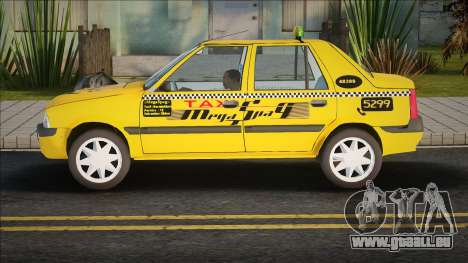 Dacia Solenza Taxi Yellow pour GTA San Andreas