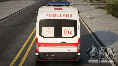 Ford Transit Ambulans V1 für GTA San Andreas