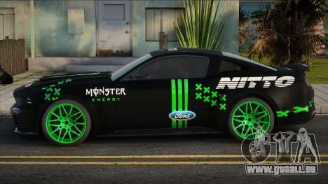 Ford Mustang Shelby Monster Energy GT500 pour GTA San Andreas