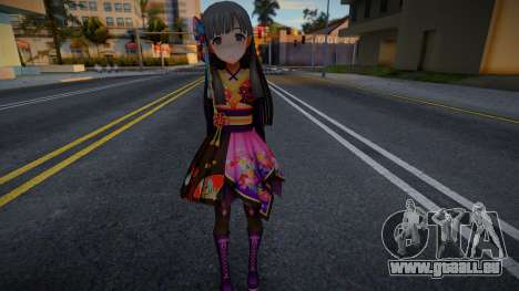 Sae Kobayakawa - Hagoromo Komachi (Skin) für GTA San Andreas