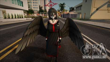 Hasumi Hanekawa (Blue Archive) pour GTA San Andreas