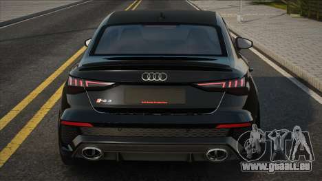 Audi RS3 2023 Blek für GTA San Andreas