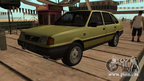 FSO Polonez Caro 1.4 mit polierten schwarzen Pla für GTA San Andreas