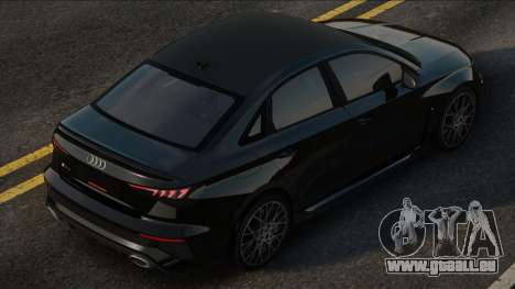 Audi RS3 2023 Blek für GTA San Andreas