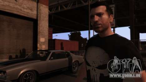 The Punisher Outfits for Niko pour GTA 4