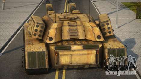 X-66 Mammoth Tank (with Default camouflage) from für GTA San Andreas