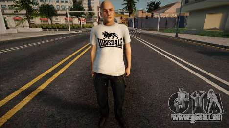 Modischer Mann im T-Shirt für GTA San Andreas