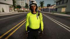 Sahin Motorize Trafik Timleri Kasklı Skin pour GTA San Andreas