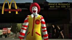 Ronald McDonald pour GTA 4