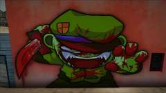 Mural Fliqpy Bloody für GTA San Andreas