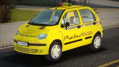 Daewoo Matiz Taxi Yellow