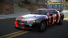 Nissan Skyline R34 PNZ S5 pour GTA 4