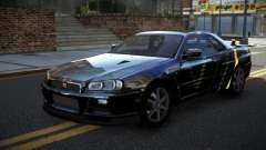 Nissan Skyline R34 PNZ S14 für GTA 4