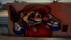 Mural Super Horror Mario für GTA San Andreas