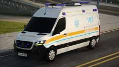 Mercedes Sprinter Azerbaïdjanais Ambulansı Modu