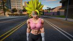 Bra (Universe 16) SSJ transformaciones v5 pour GTA San Andreas