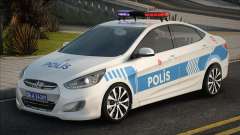 Hyundai Akzent Blau Polis Ekip Araçı