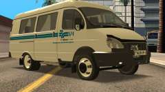 Gazelle 2705 Chemin de fer biélorusse pour GTA San Andreas