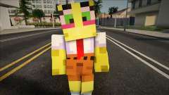 Bootleg Spongebob (Creepypasta) Minecraft pour GTA San Andreas