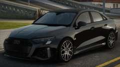 Audi RS3 2023 Blek pour GTA San Andreas