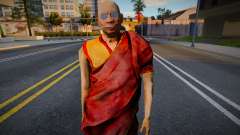 Monk Tibetan o Monje tibetano Version 2 Tunica d pour GTA San Andreas