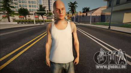 Un nouvel homme en T-shirt pour GTA San Andreas