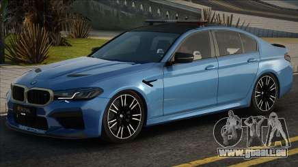 BMW F90 Blue pour GTA San Andreas