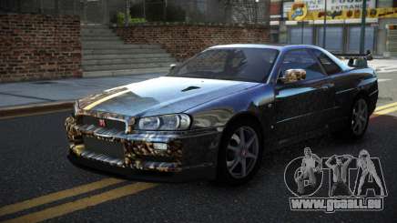 Nissan Skyline R34 PNZ S10 für GTA 4