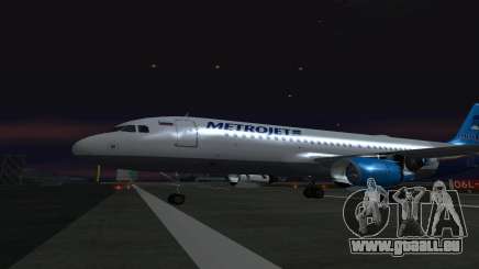 Airbus A321 Metrojet Kogalymavia für GTA San Andreas