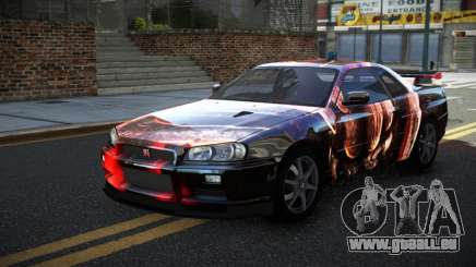 Nissan Skyline R34 PNZ S5 für GTA 4