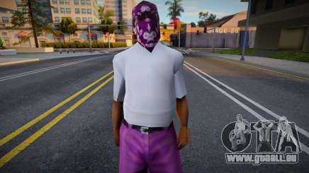 Balla With Double Bandana V2 pour GTA San Andreas