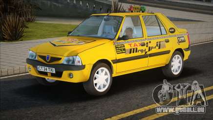 Dacia Solenza Taxi Yellow für GTA San Andreas