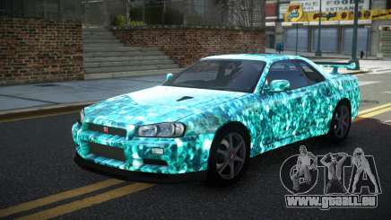 Nissan Skyline R34 PNZ S11 für GTA 4