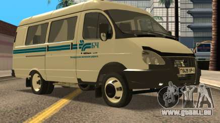 Gazelle 2705 Weißrussische Eisenbahn für GTA San Andreas