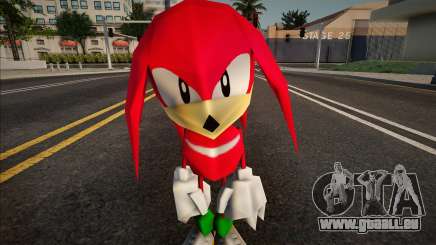 Sonic R Skin - Knuckles pour GTA San Andreas