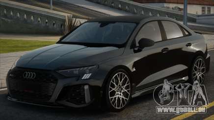 Audi RS3 2023 Blek für GTA San Andreas