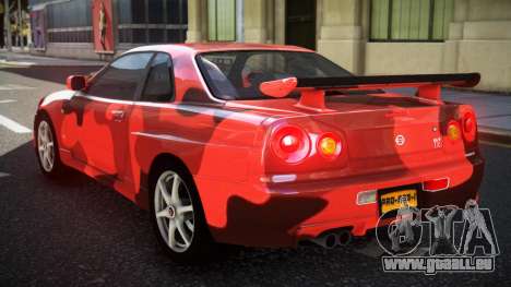 Nissan Skyline R34 GT-R NF-E S4 für GTA 4