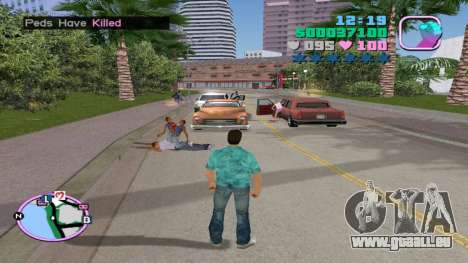 Töte Peds in der Nähe für GTA Vice City