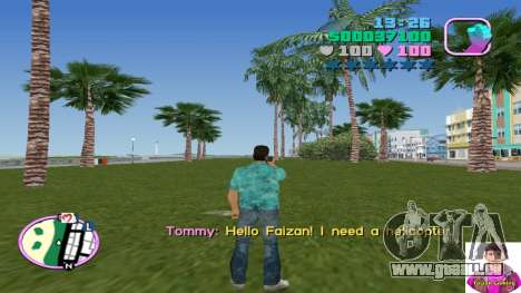 Livraison d’hélicoptères Hunter pour GTA Vice City